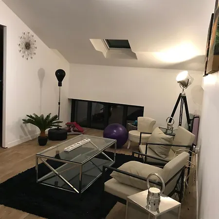Nyaraló Loft 90m2 Avec Chauffe Unique A Lyon